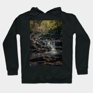 'Highland Waterfall', Allt Camghouran, Loch Rannoch Hoodie